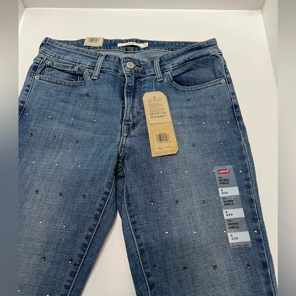 Levis 711 Skinny Jeans - Picture 5 of 6